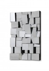 Pernell Multi Facet Maze Wall Mirror W120 *Last floor model